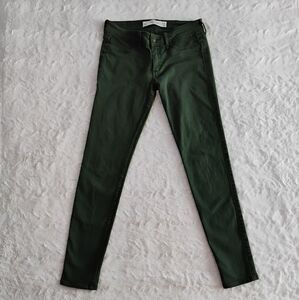 Abercrombie & Fitch Olive Green Jeggings